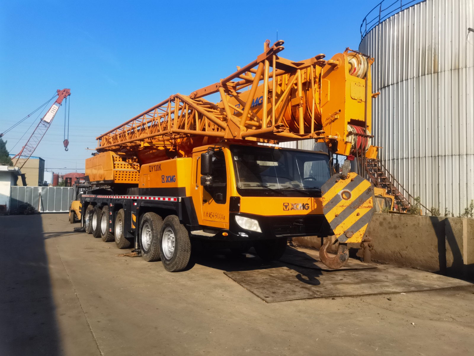 130 ton used truck crane