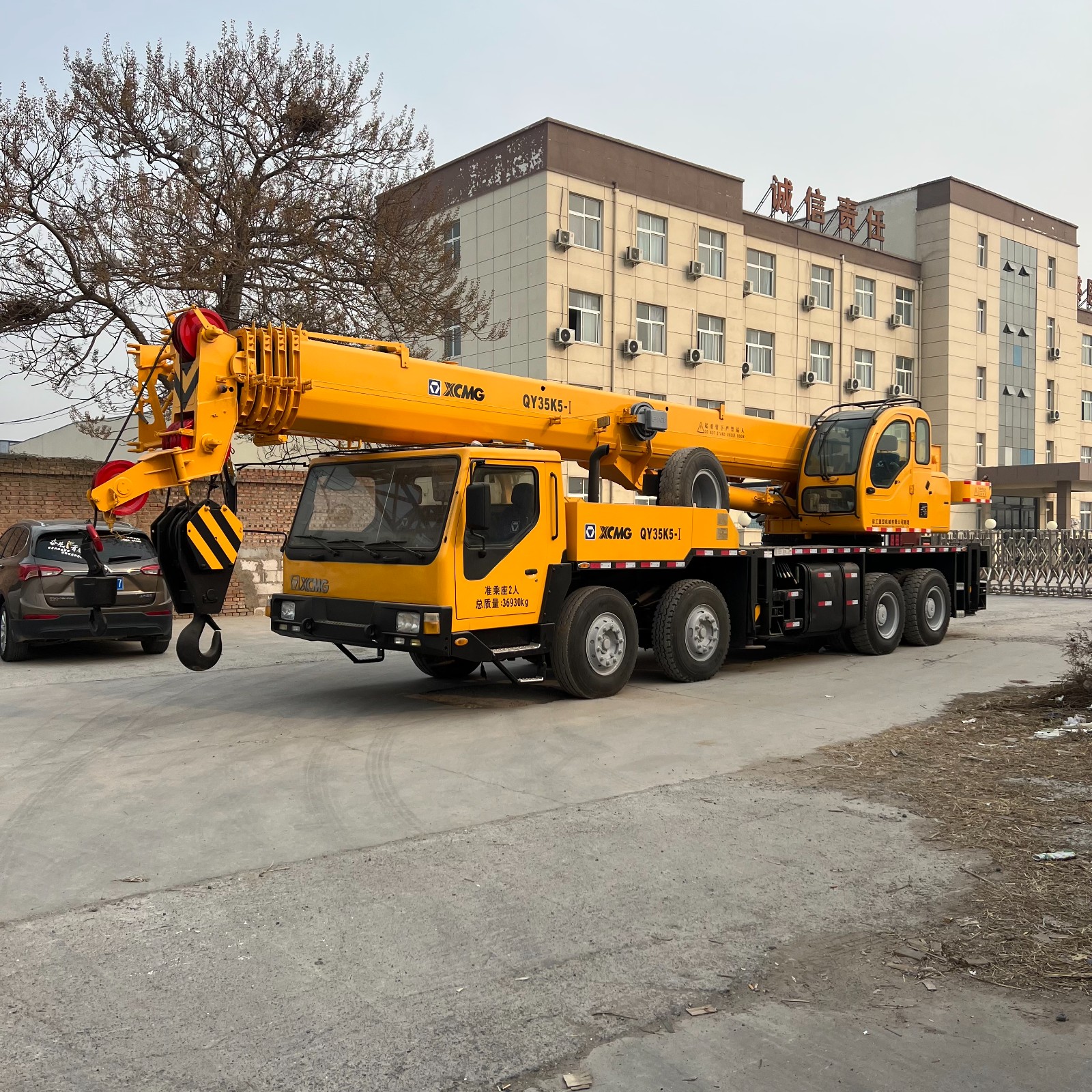 130 ton used truck crane