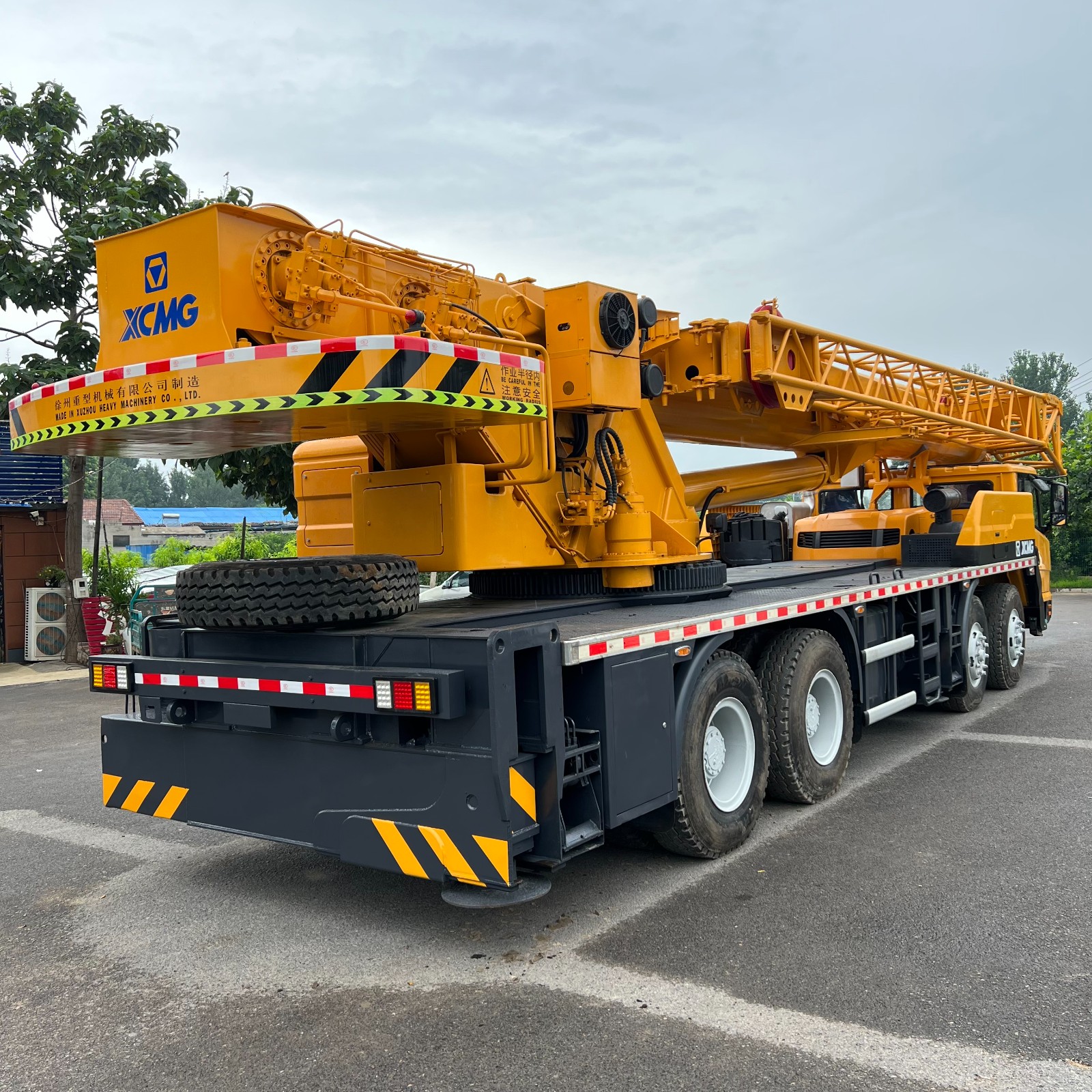 110 ton used truck crane