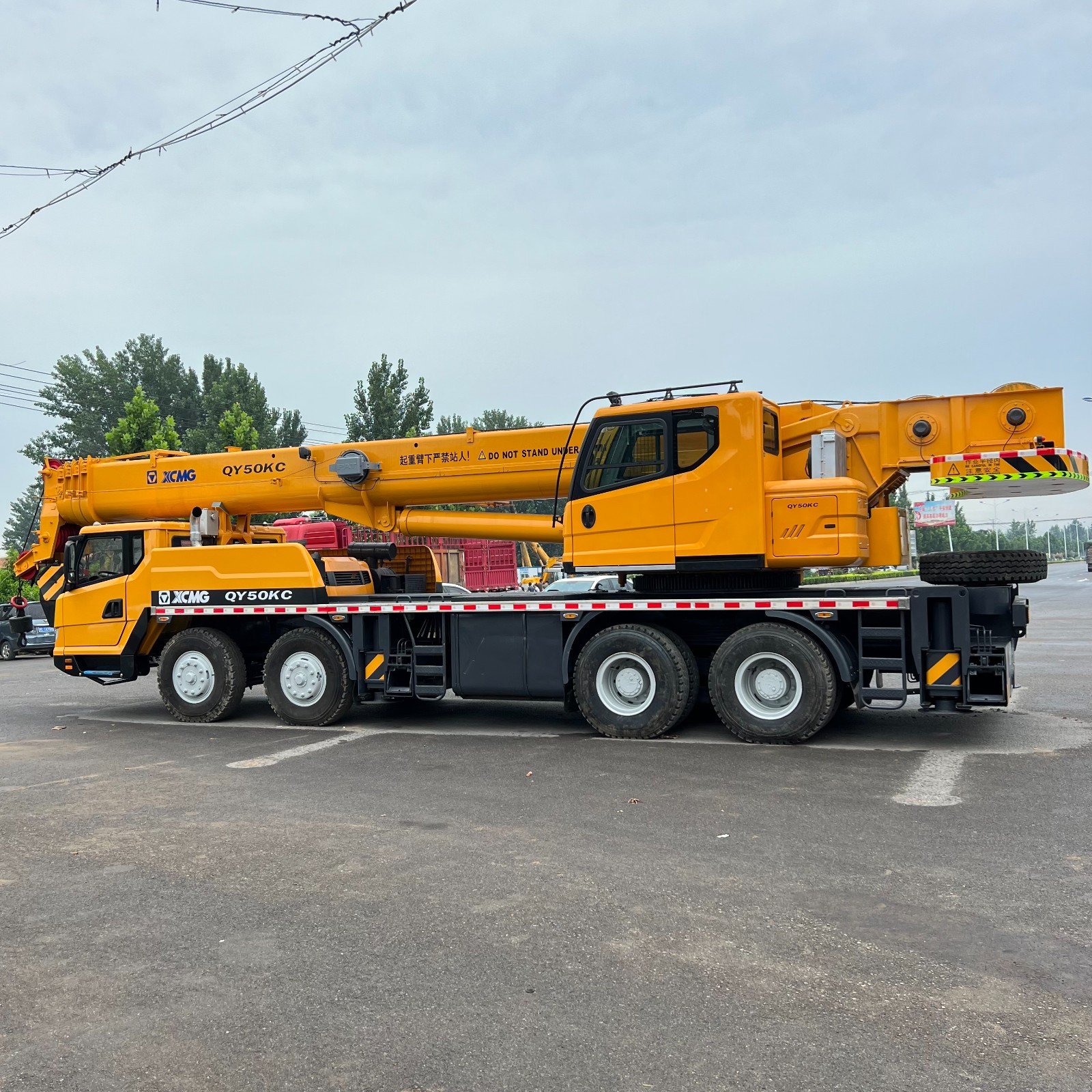 50 ton used truck crane