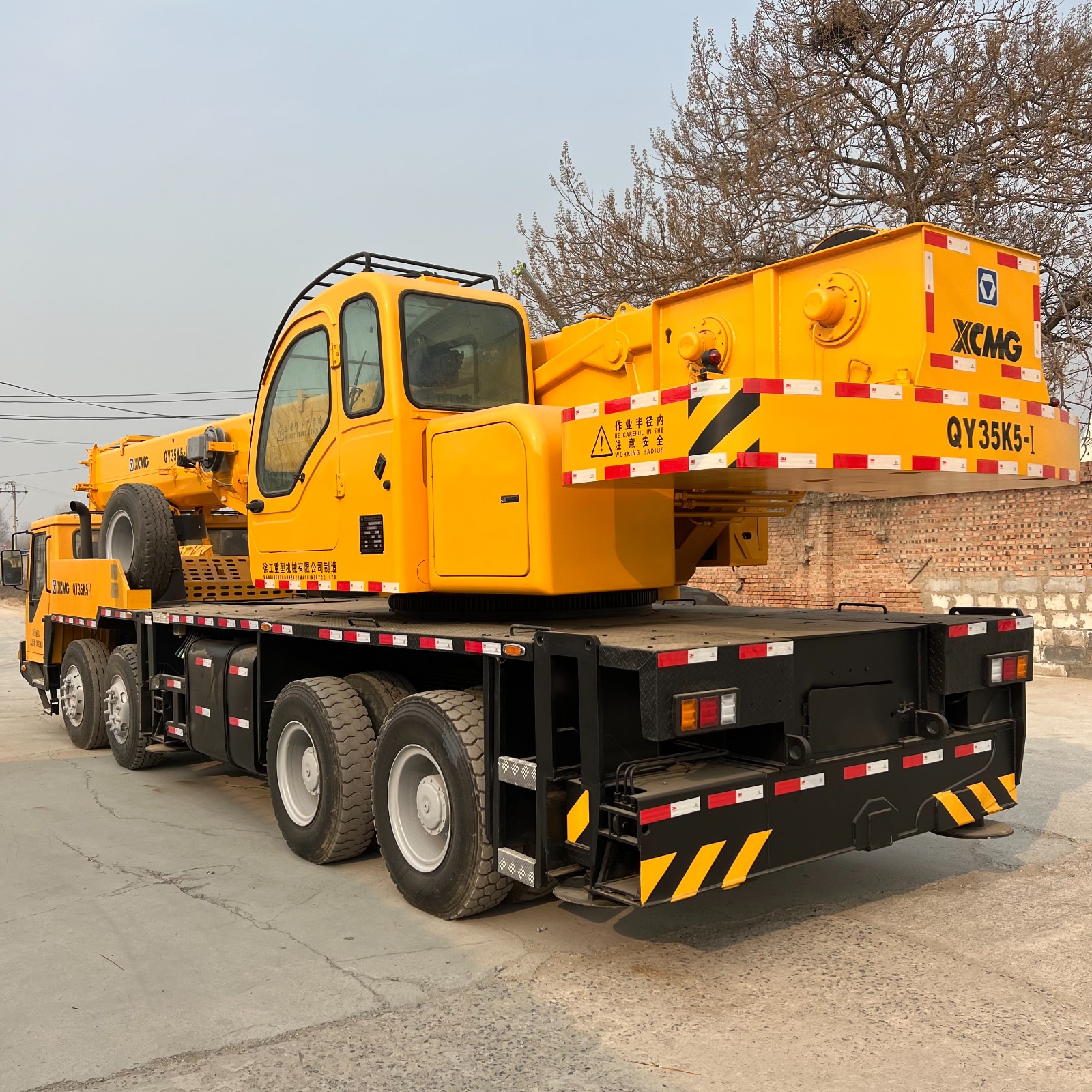 110 ton used truck crane