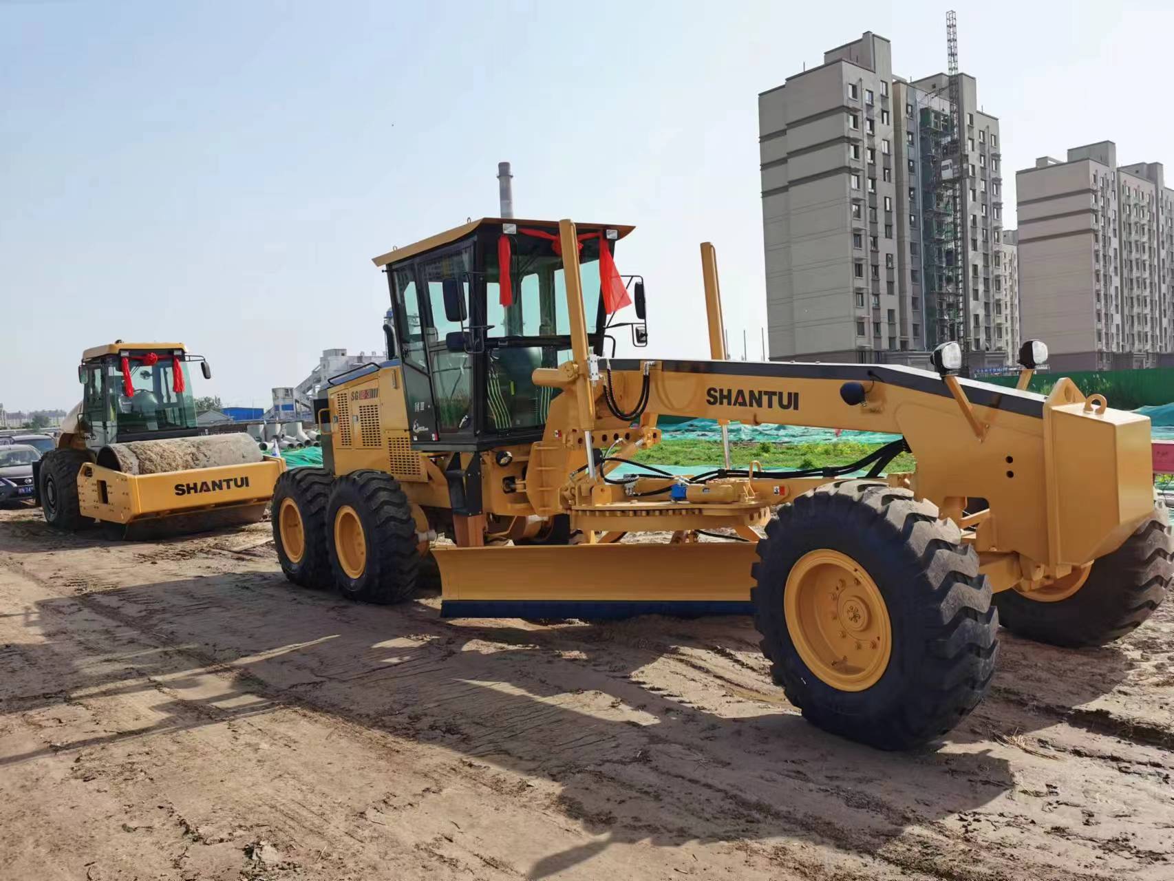 Used road rollerr SHANTUI brand
