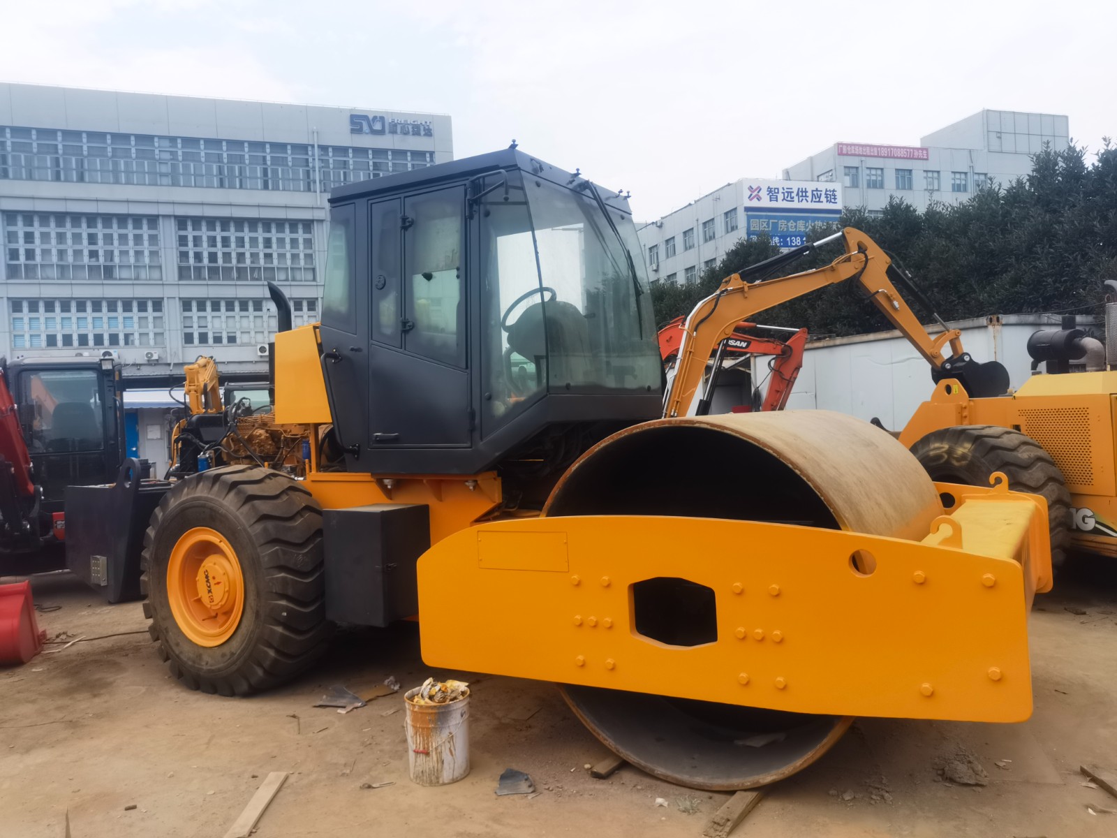 used road roller SHANTUI