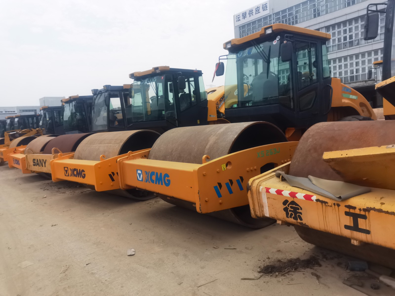 used road roller SD22