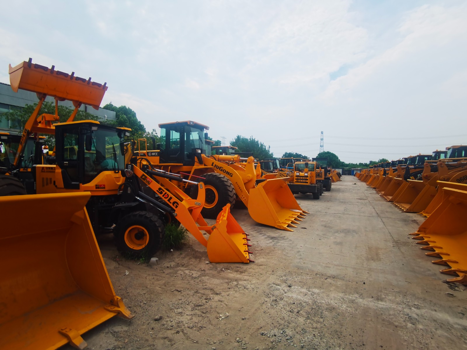 Used loader liugong