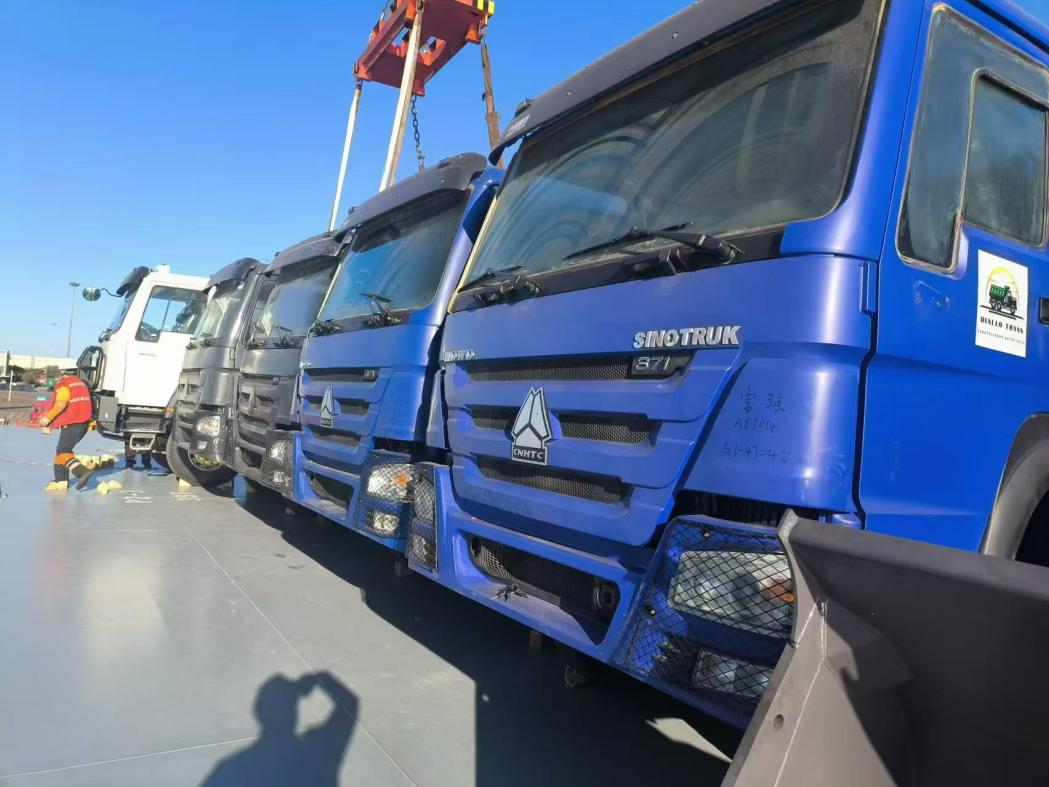 HOWO Dump Truck shipment to Mali