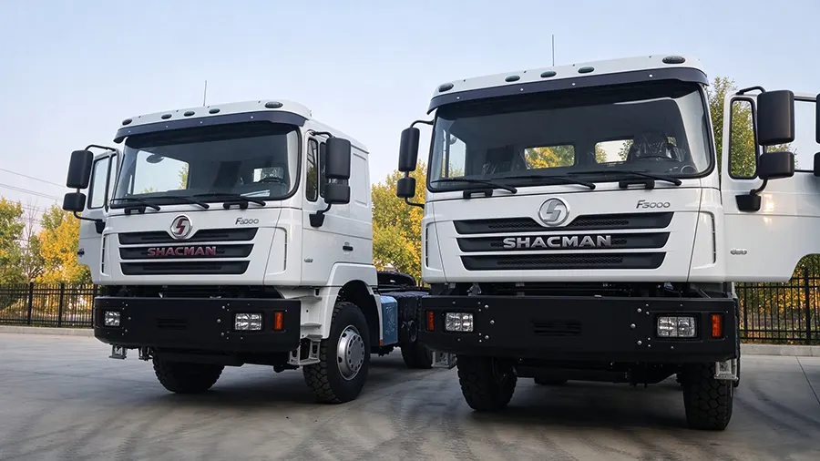 Export News: SHANDONG HSTAR AUTO Delivers SHACMAN F3000 6x4 Tractor Heads to Chad