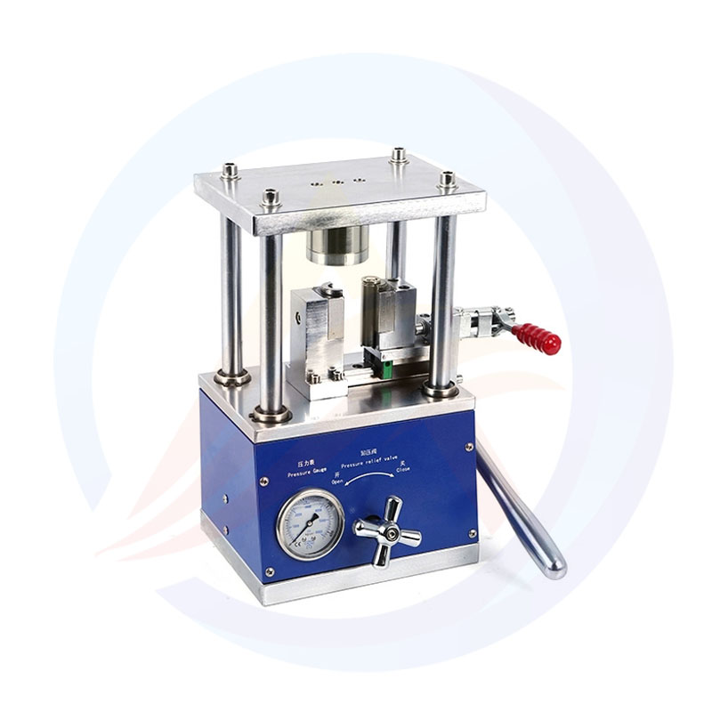 Cylindrical Cell Battery Manual Hydraulic Crimping Machine For Lab