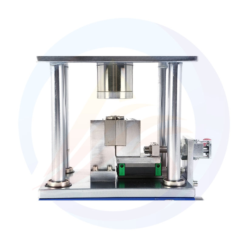 Máquina de crimpagem hidráulica manual de bateria de célula cilíndrica para laboratório