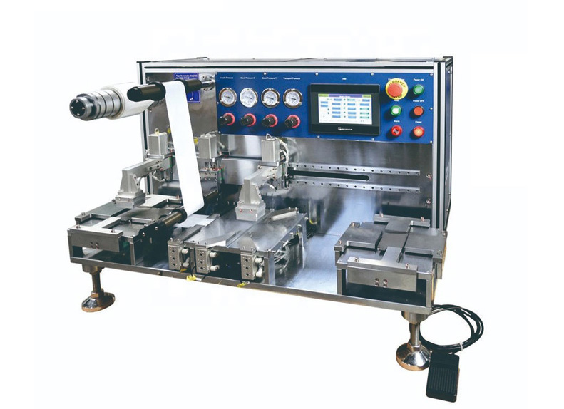 lab semi-automatic pouch cell stacking machine