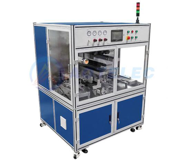 battery stacking machine assembly for pouch cell