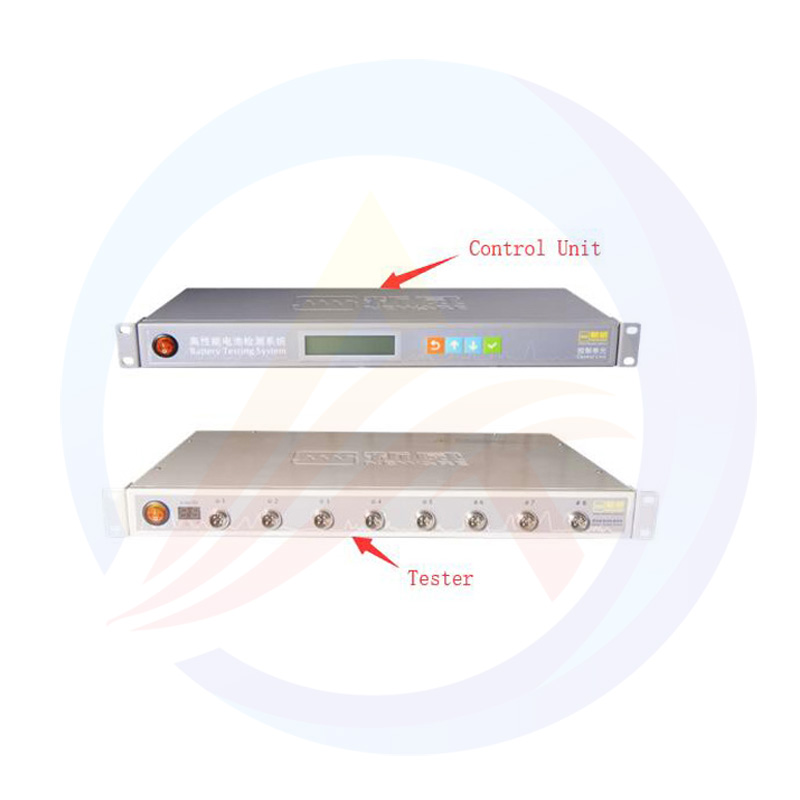 8-канална тестерна машина за монетни клетъчни батерии за анализ на батерийни клетки