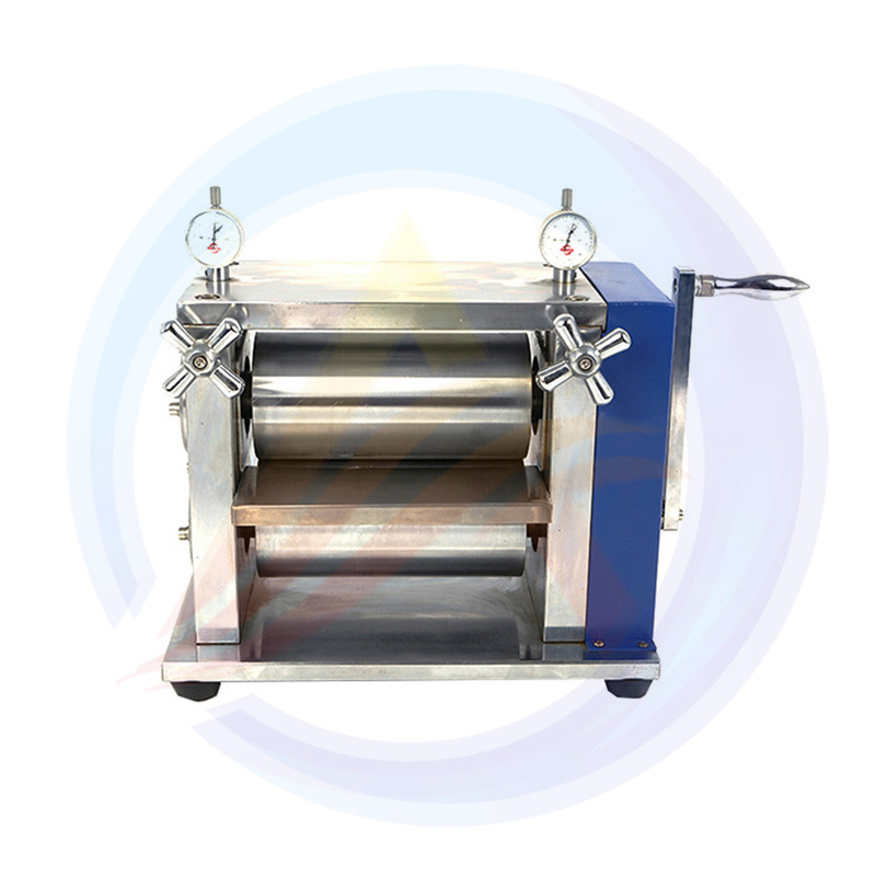 Manual Roller Rolling Press Machine For Laboratory