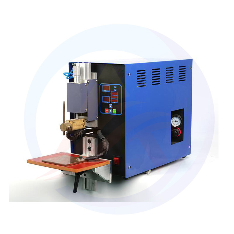 18650 Lithium Cylindrical Cell Battery Pneumatic Spot Welding Machine