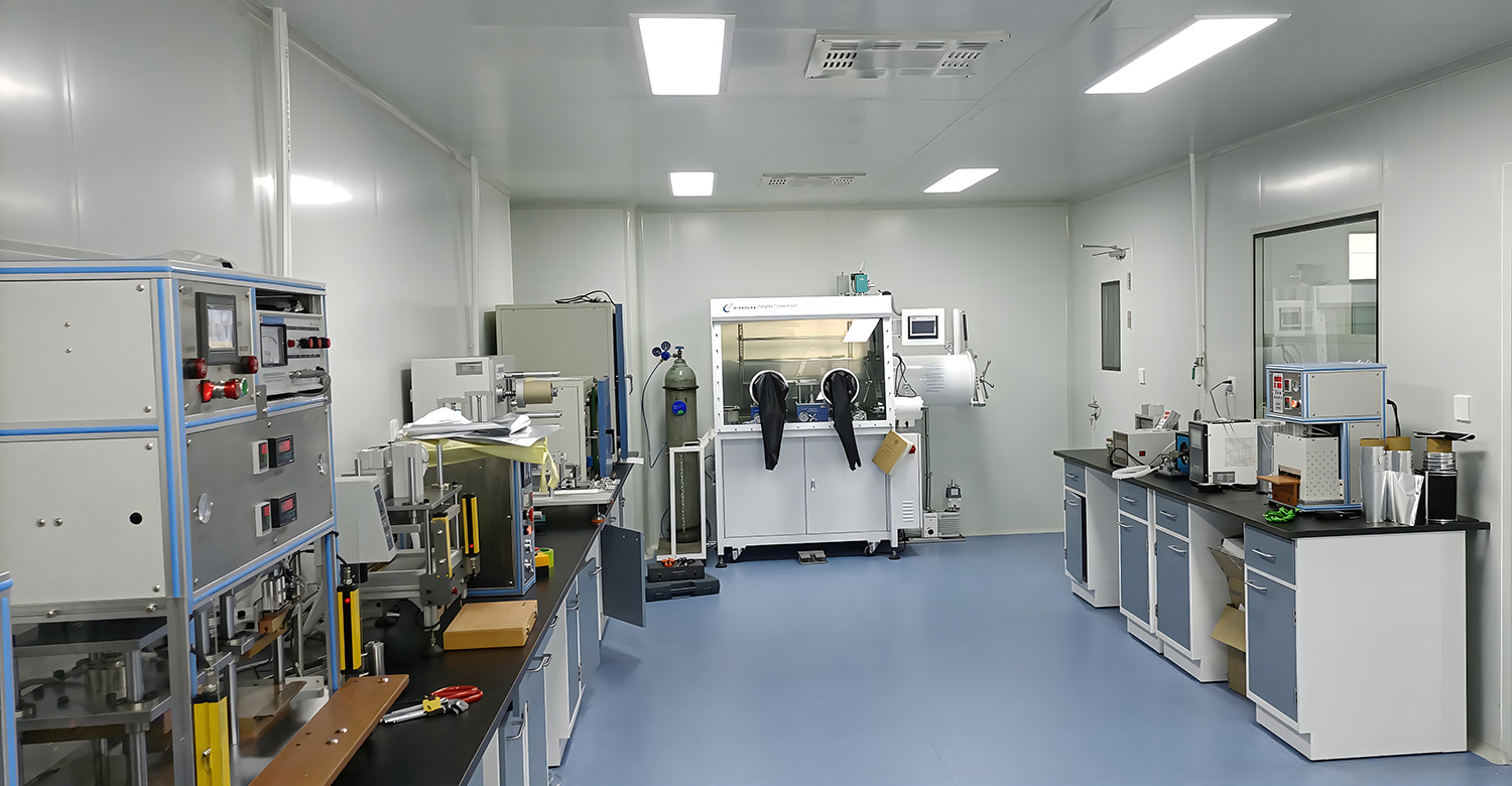 Linie de producție de laborator de baterii din SUA