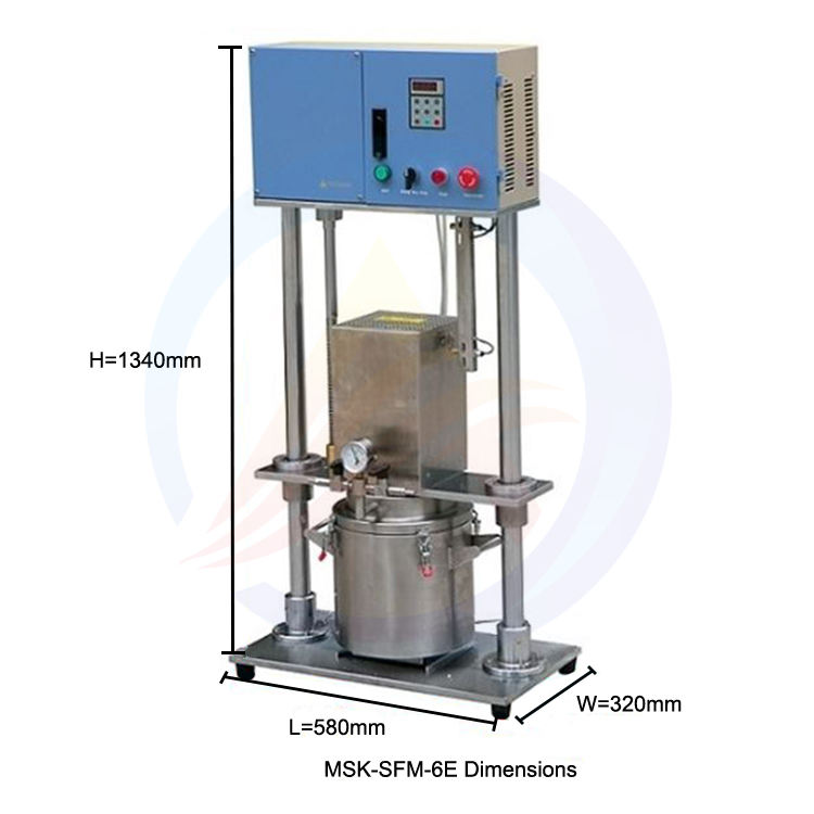 Lab Small Blade Vacuum Mixer Mixing Machine for Lithium-ion Batteries