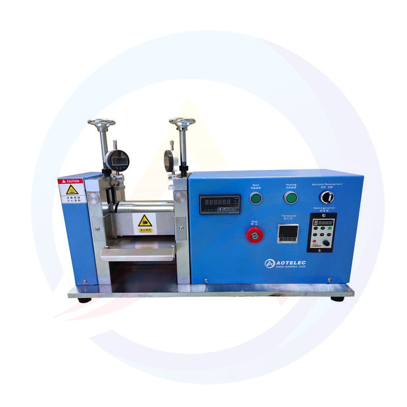 Lab Electric Hot Roll Press Machine with Pressure Display for Rolling Electrode