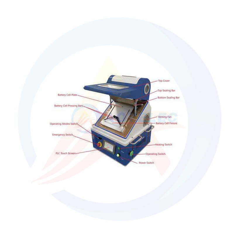 Machine de scellage de cellules de poche pour batterie lithium-ion