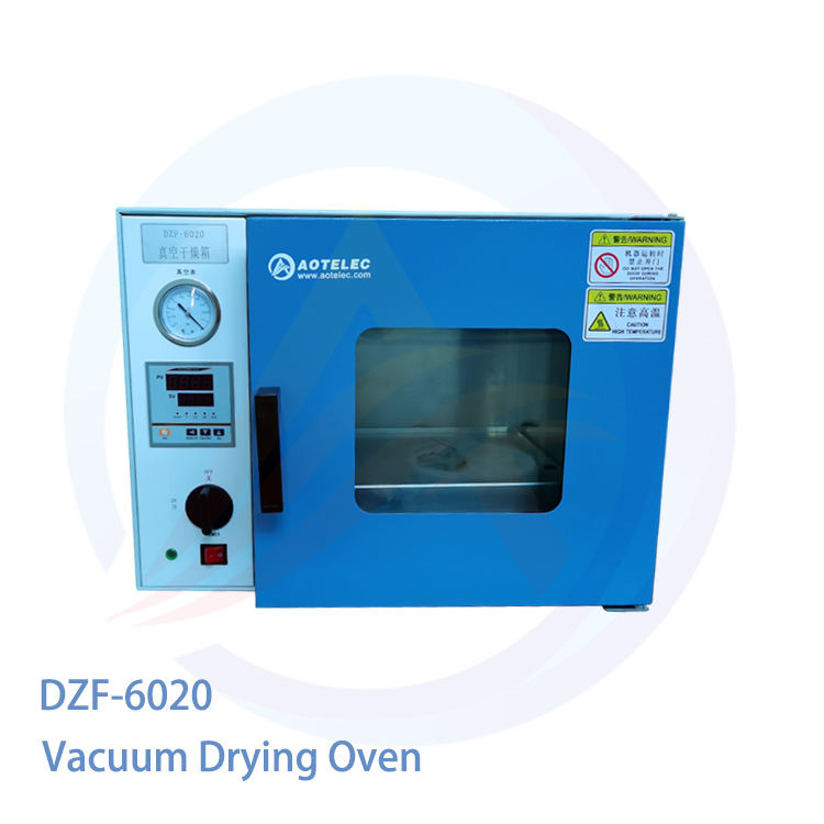 Oven Pengering Vakum Stainless Steel Kecil Untuk Pengeringan Bahan Laboratorium