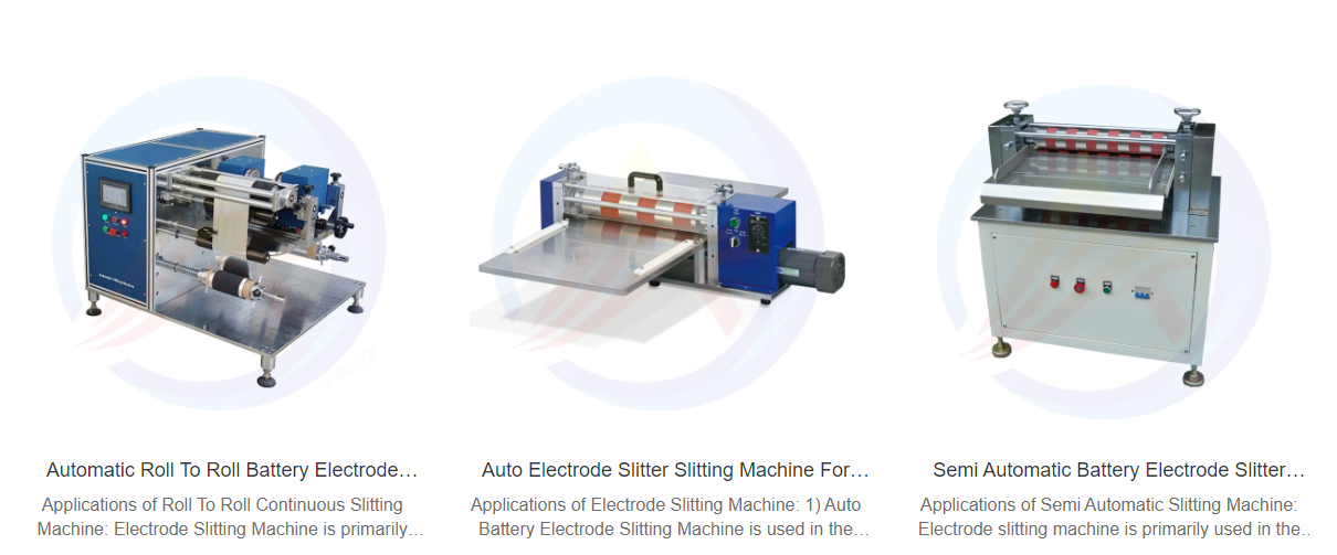 lithium battery slitting machine