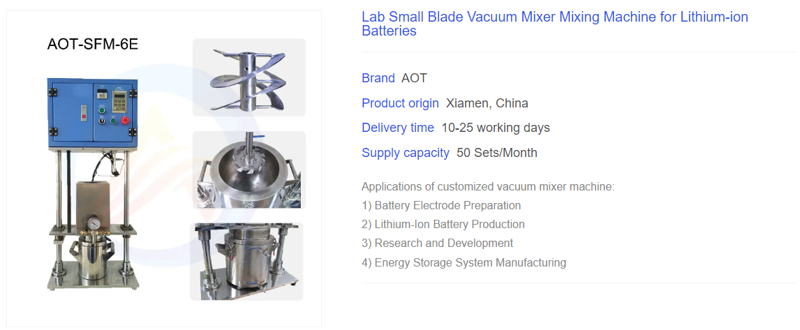 Vacuum Mixer