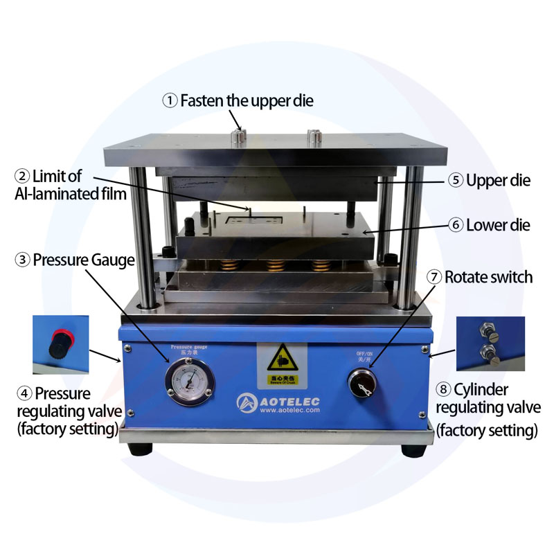 Pouch Cell Forming Machine