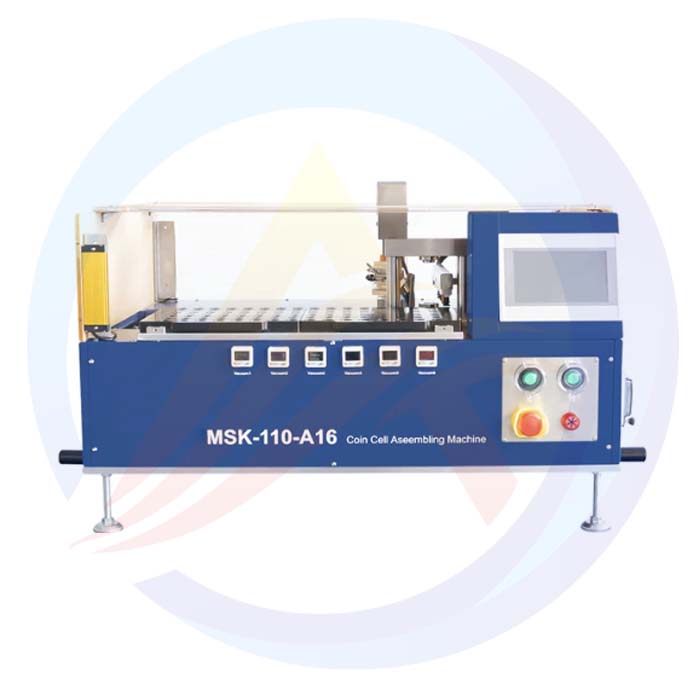 Automatische machine voor het assembleren van knoopcelbatterijen voor CR2016, CR2025 en CR2032