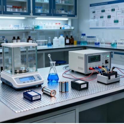 Hệ thống thiết bị cốt lõi và ứng dụng nghiên cứu pin lithium trong phòng thí nghiệm