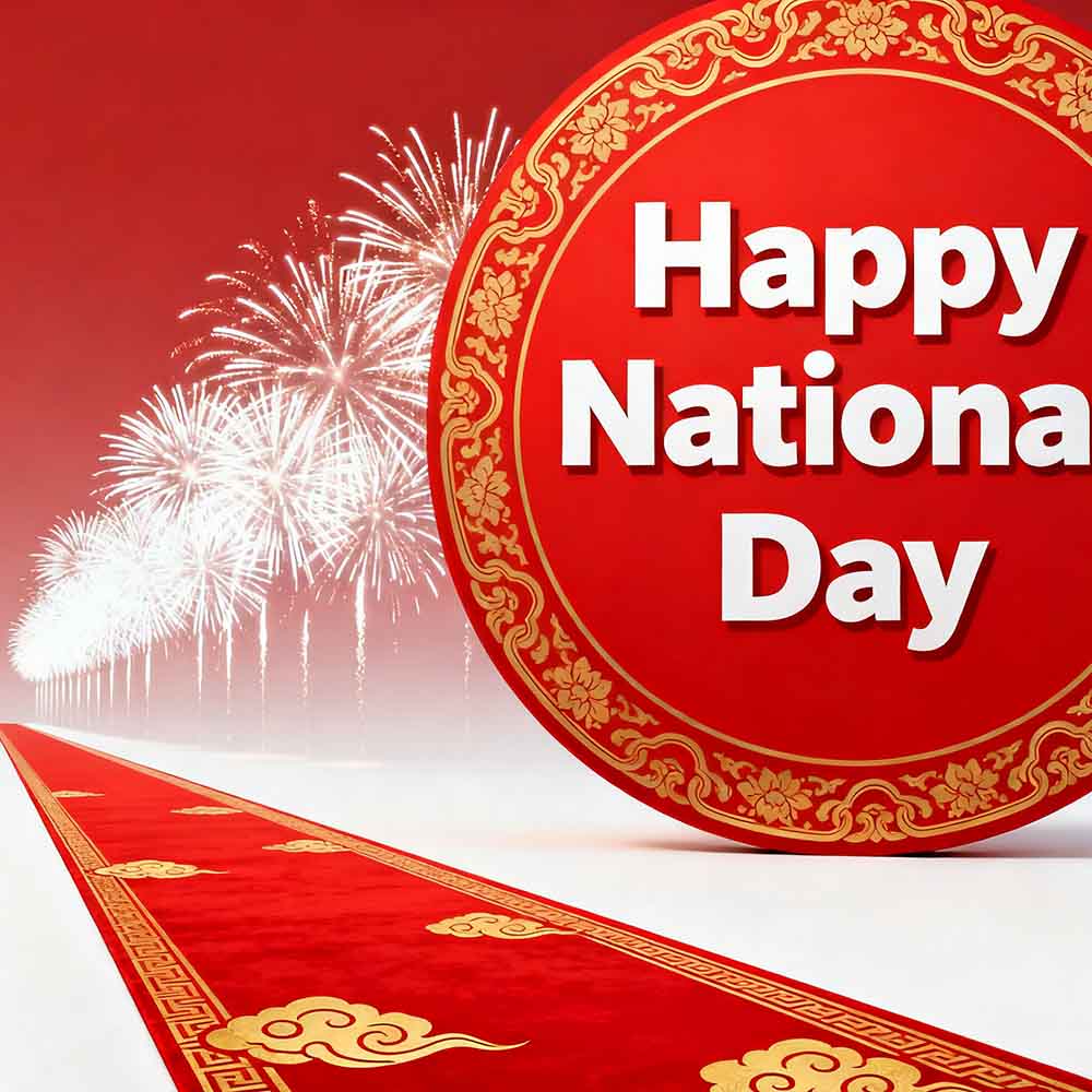 The National Day is approaching