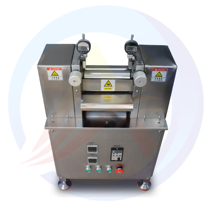 Lithium Cell Battery Electrode Heat Roller Press Calender Machine