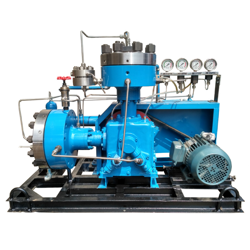 Nitrogen diaphragm compressor