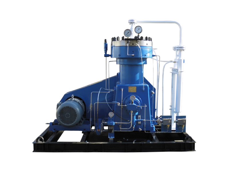 hydrogen chloride gas diaphragm compressor