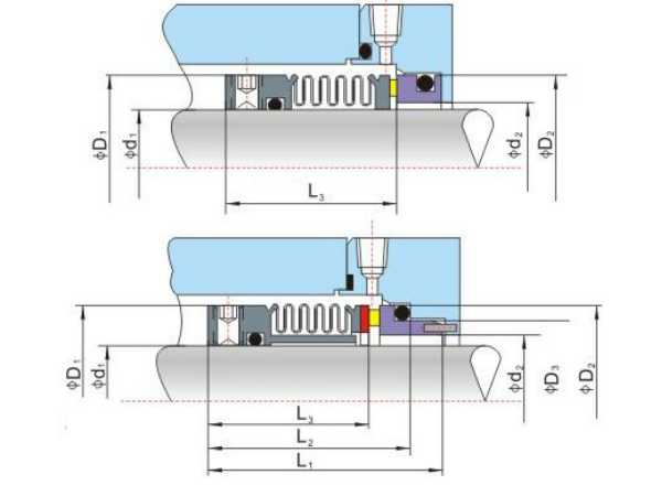 cryogenic metal bellows seal