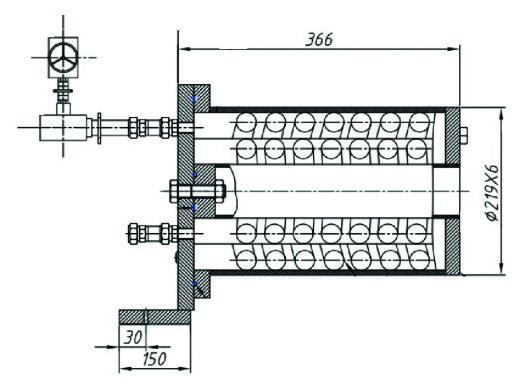 Heat exchanger for pump