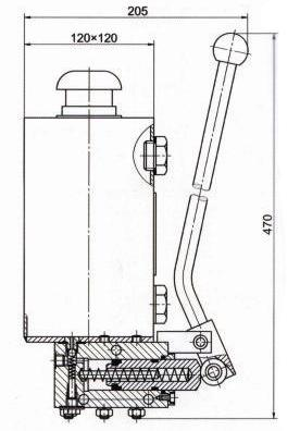 Manual filling pump seal accessories