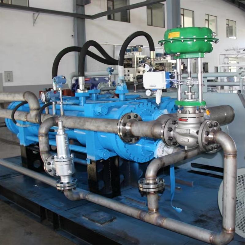 oxygen hydraulic driven compressor