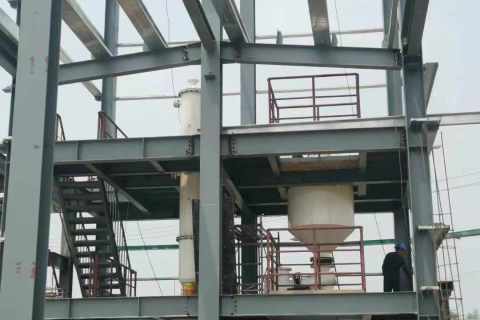 acetylene gas generator installation