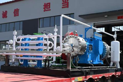 diaphragm compressor and acetylene gas equipment workshop