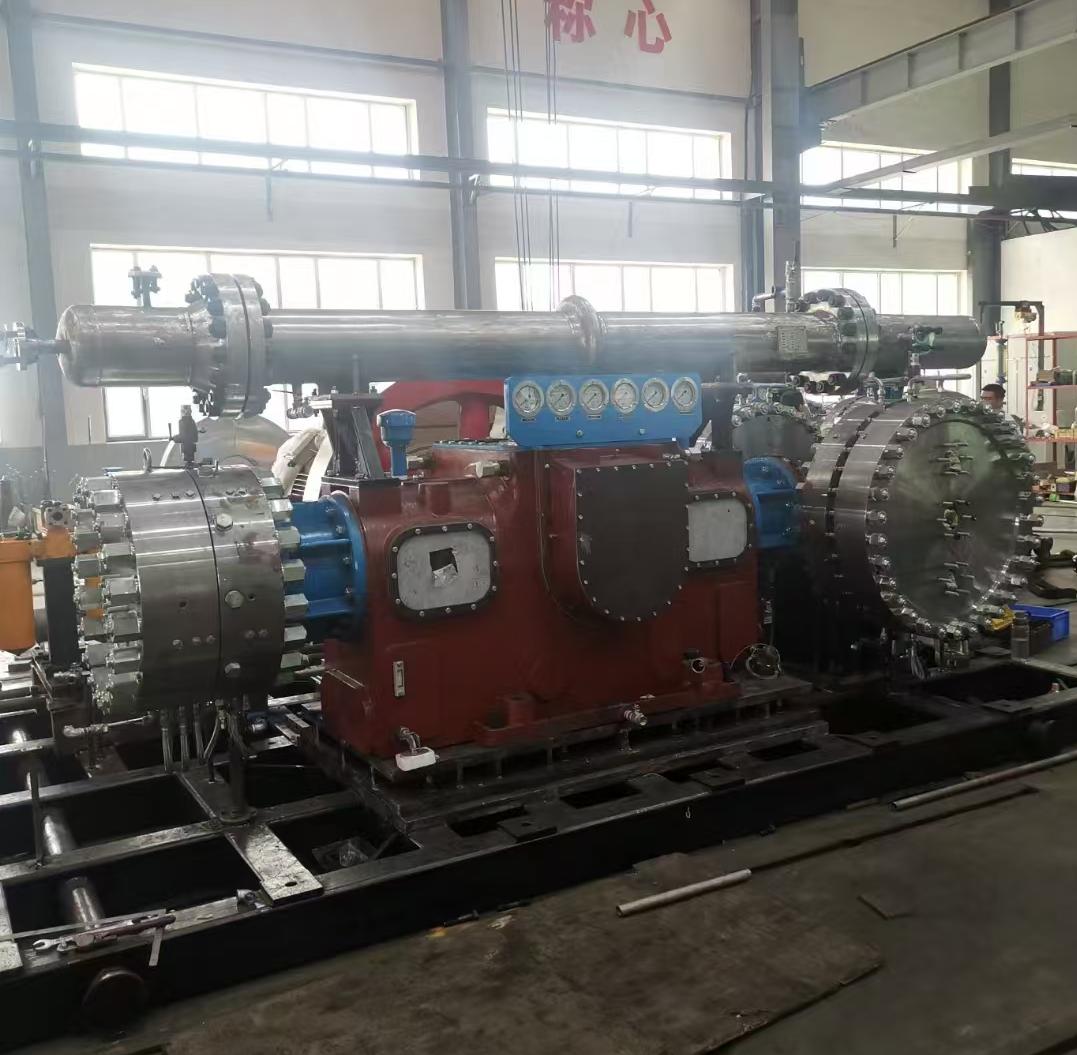 acetylene gas piston compressor