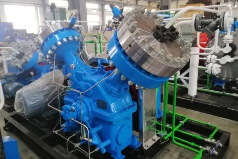 N2O gas diaphragm compressor