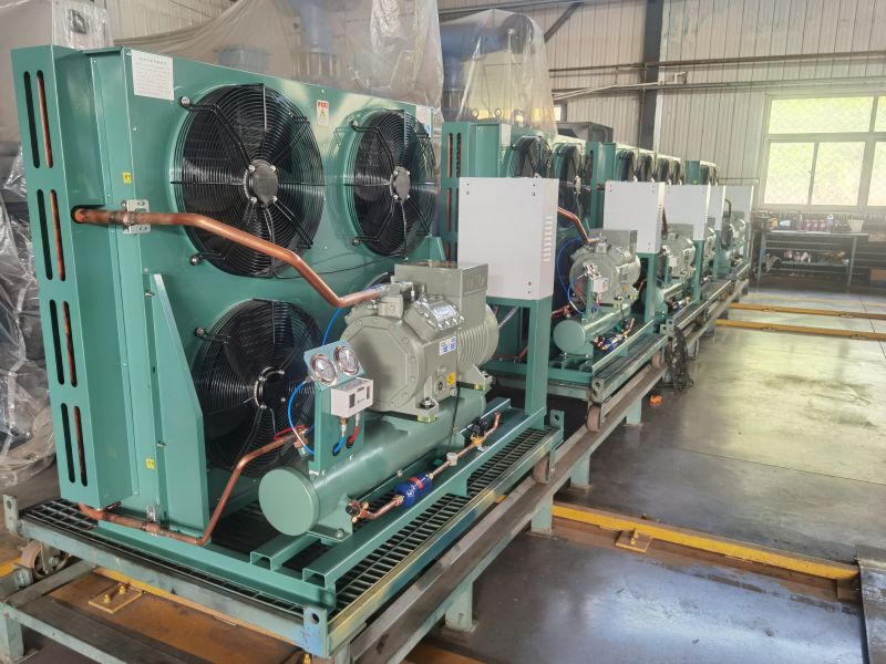 Finished Refrigeration Units Waiting for Shipment Finished Refrigeration Units Waiting for Shipment