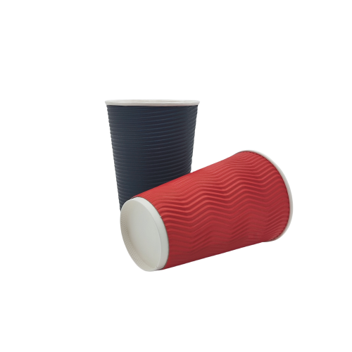 16oz custom printing three layer striped paper cup