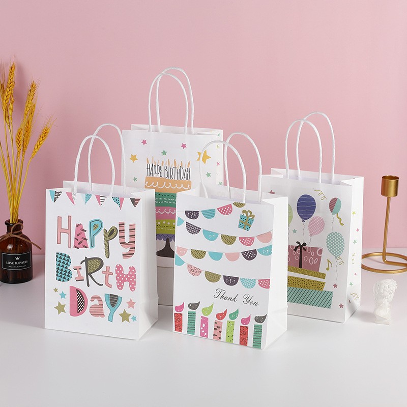 Custom printing takeaway packaging paper bag