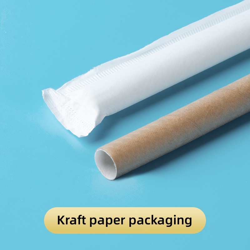 Eco-friendly compostable individually packaging paper straw