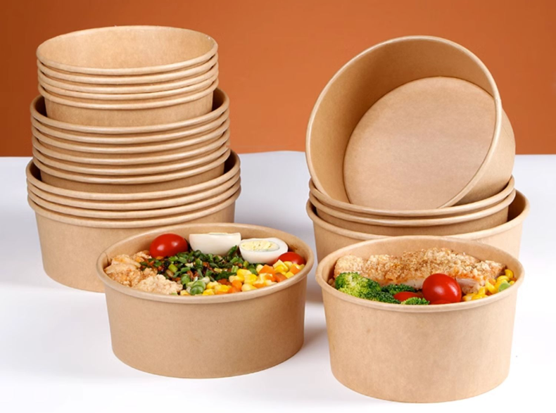 Kraft paper tableware