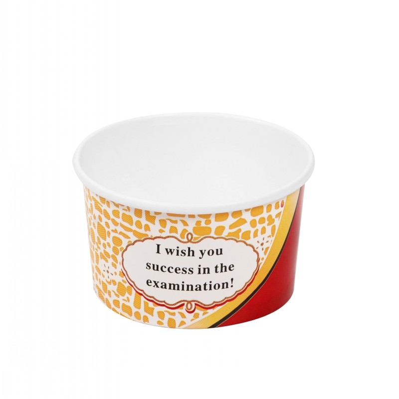 3/4/5/6/8/10/12/16oz Coated material ice cream bowl