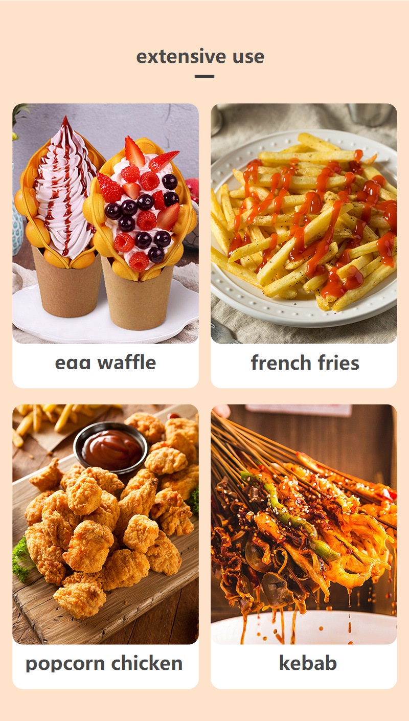 French fries cup customization