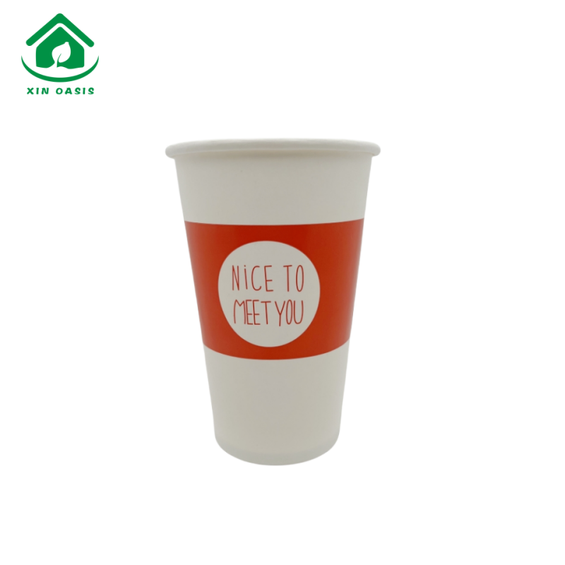 500ml milk tea paper cup printing