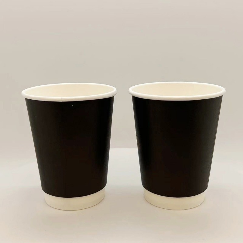 14oz individually packaged double layer paper cup