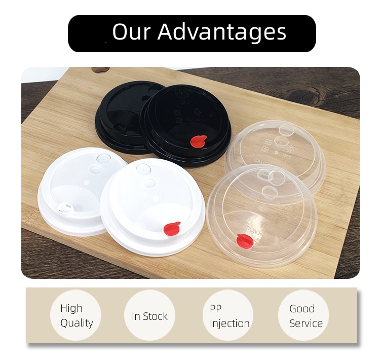 Disposable milk tea cup lid